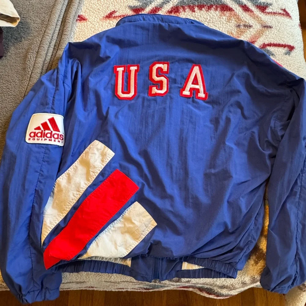 Vintage 1990s World Cup USA Adidas Windbreaker